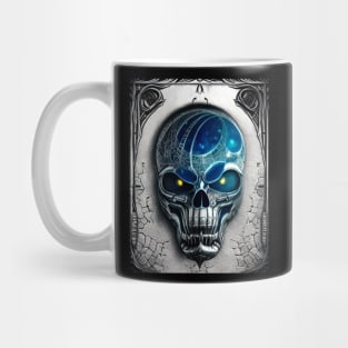 Art deco skull Mug